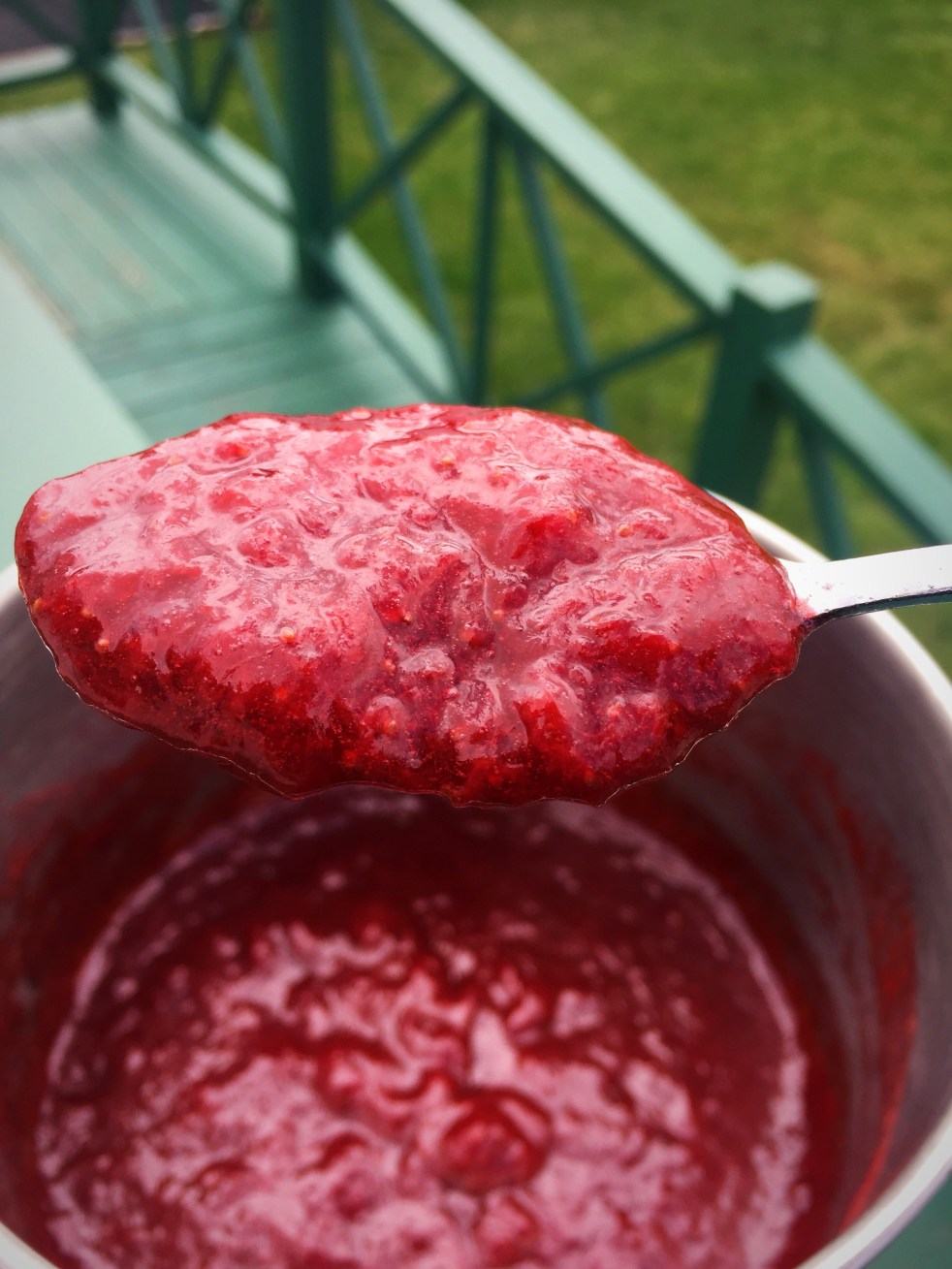 homemade paleo friendly strawberry jam