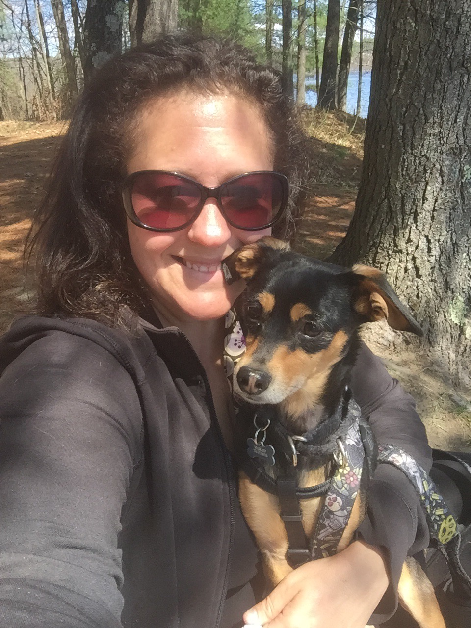 hiking with my dog upstate ny michelle maskaly